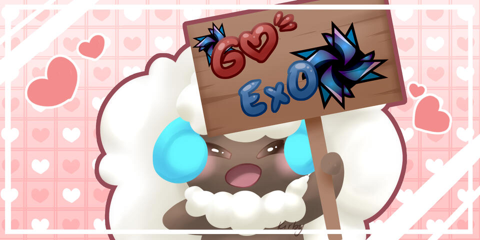 Good luck ExO Doodle